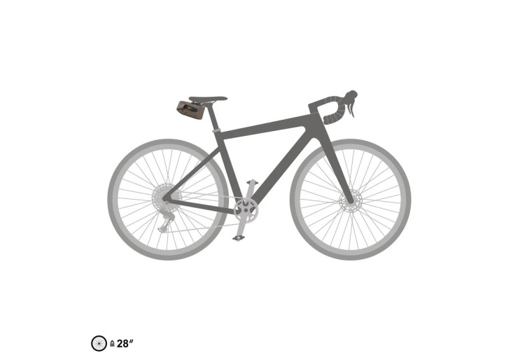 Sacoches de selle Seat-Pack 16.5L Dark Sand Ortlieb