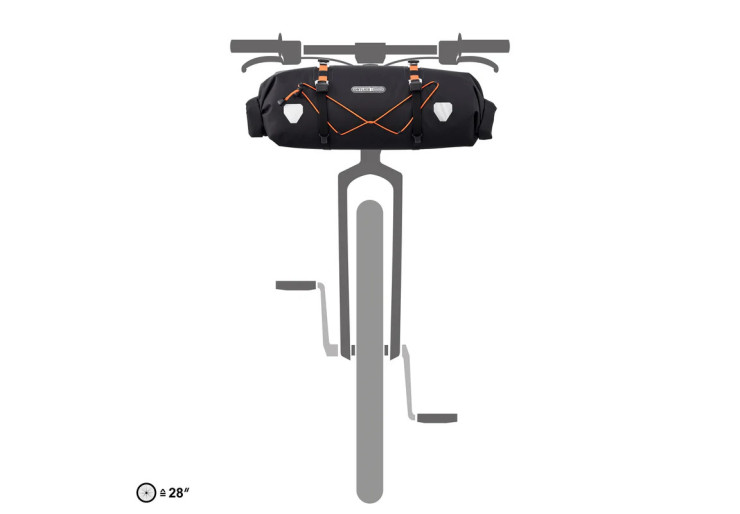Sacoche de vélo Ortlieb Handlebar-Pack Flex 15L Noir Ortlieb