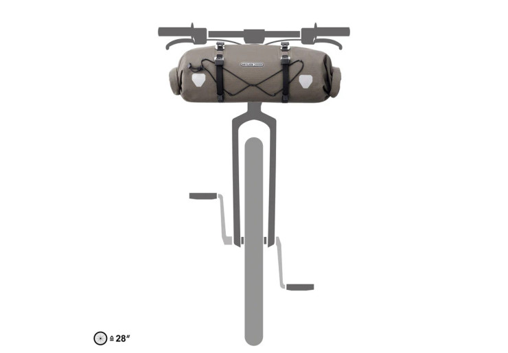 Sacoche de vélo Ortlieb Handlebar-Pack Flex 15L Dark Sand Ortlieb