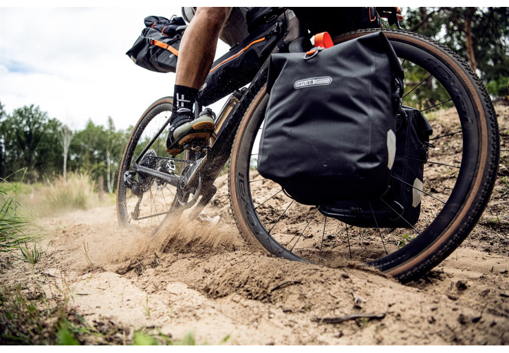 Sacoches de vélo Gravel-Pack QL2.2 29L Dark Sand Ortlieb