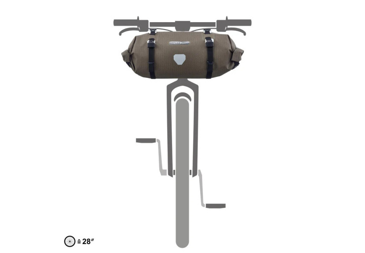 Sacoche de vélo Ortlieb Handlebar-Pack Flex 9L Dark Sand Ortlieb