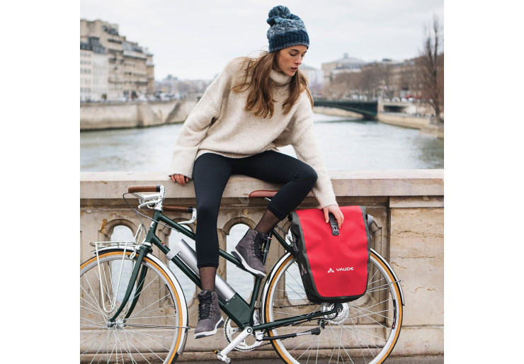 Sacoche de vélo Aqua Back Single Bright Green Vaude