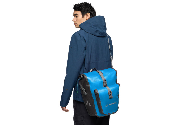 Sacoche de vélo Aqua Back Plus Single Recyclé Black Vaude