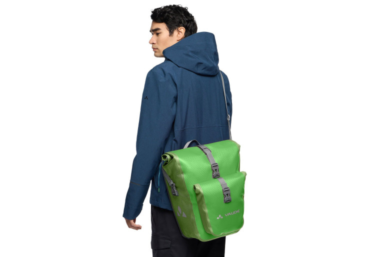 Sacoche de vélo Aqua Back Plus Single Recyclé Black Vaude