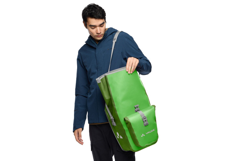 Sacoche de vélo Aqua Back Plus Single Recyclé Black Vaude