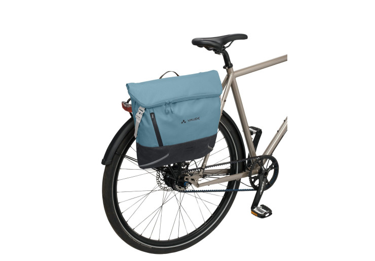 Sacoche de vélo Aqua Back Plus Single Recyclé Black Vaude