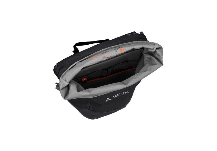 Sacoche de vélo Aqua Back Plus Single Recyclé Black Vaude