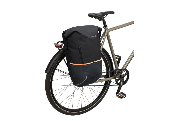 Sacoche de vélo Aqua Back Plus Single Recyclé Black Vaude