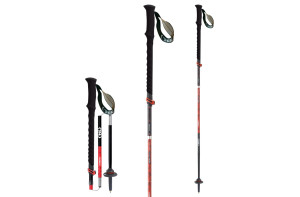 Bâtons de randonnée Tour Carbon 5 Cross Push & Pull TSL