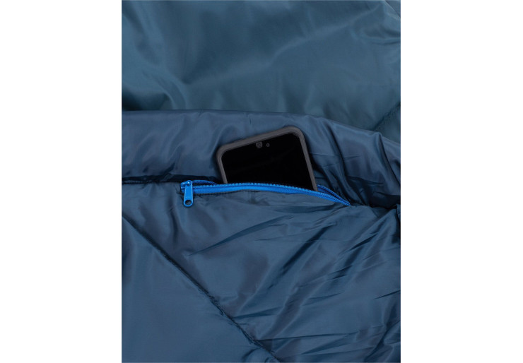 Sac de couchage Sioux 1000 II SYN Baltic Sea - Zip droit Vaude