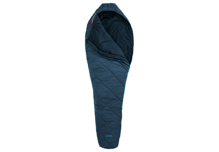Sac de couchage Sioux 400 XL II SYN Baltic Sea - Zip gauche Vaude
