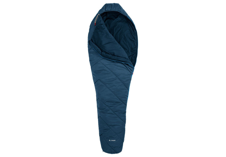 Sac de couchage Sioux 400 II SYN Baltic Sea - Zip droit Vaude