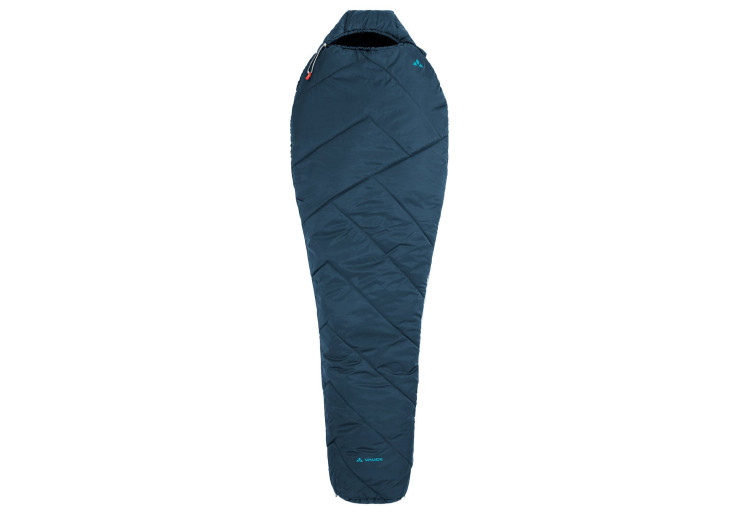 Sac de couchage Sioux 400 S II SYN Baltic Sea - Zip droit Vaude