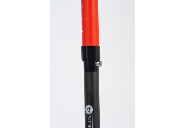 Bâtons Trail Carbon 4 Cork Short Fire TSL