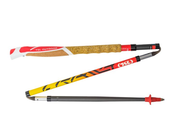 Bâtons Trail Carbon 4 Cork Cross Fire TSL