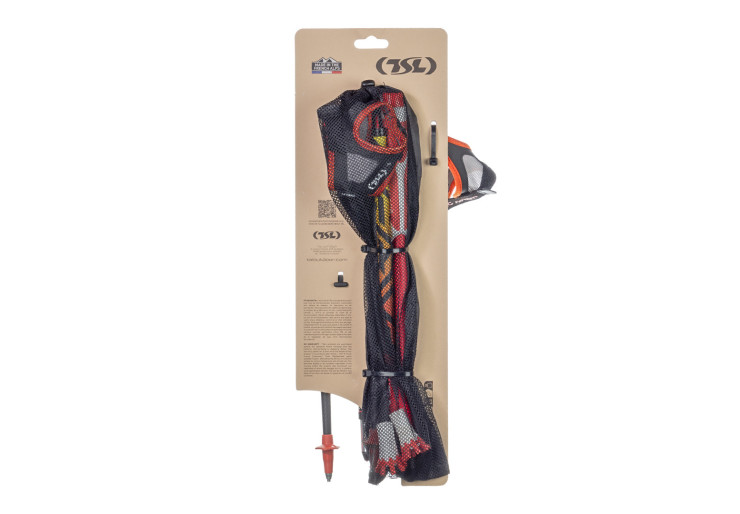 Bâtons Trail Carbon 4 Cork Short Fire TSL