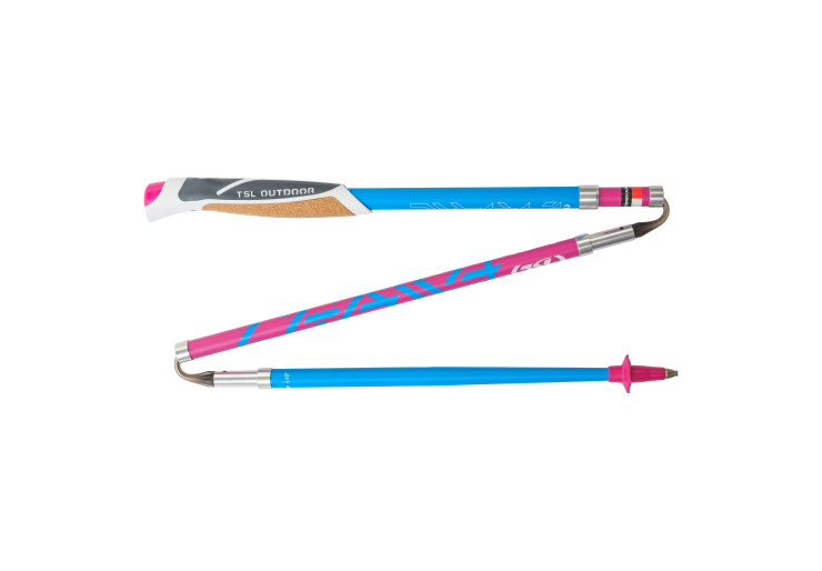 Bâtons TSL Trail Carbon 4 Cork Short Flamingo