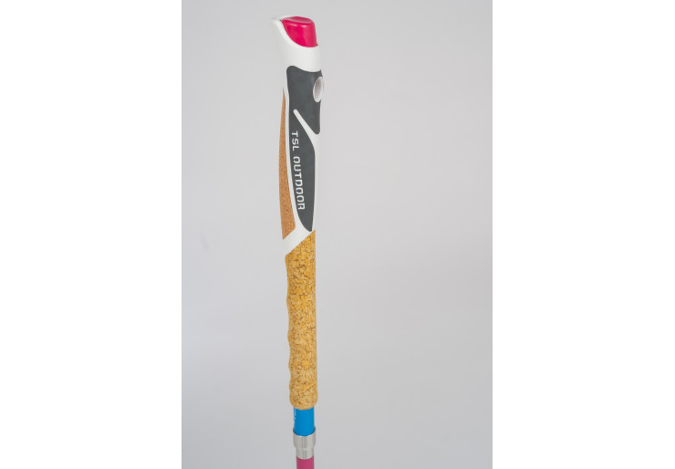 Bâtons TSL Trail Carbon 4 Cork Cross Flamingo