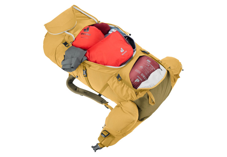 Sac à dos Futura Air Trek 60 + 10 Atlantic Ink Deuter