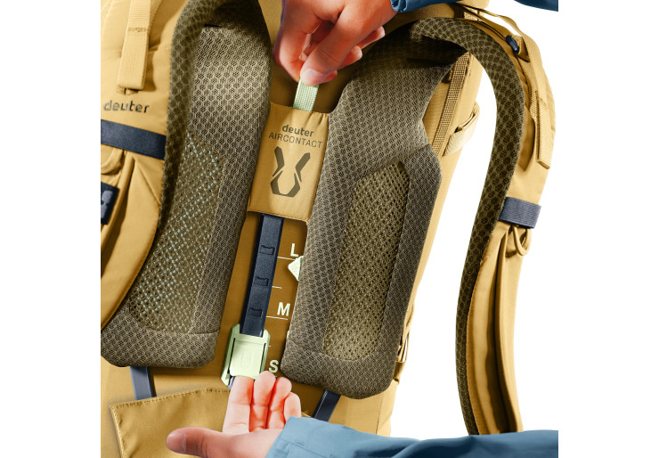 Sac à dos Futura Air Trek 60 + 10 Atlantic Ink Deuter