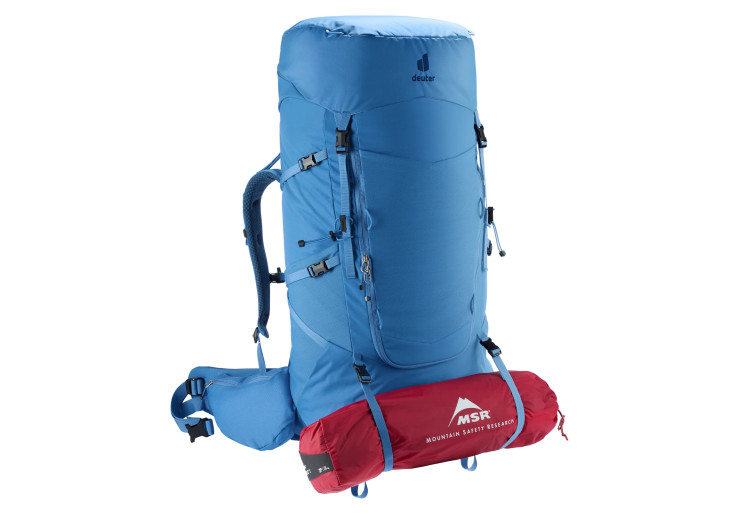 Sac à dos Futura Air Trek 60 + 10 Atlantic Ink Deuter