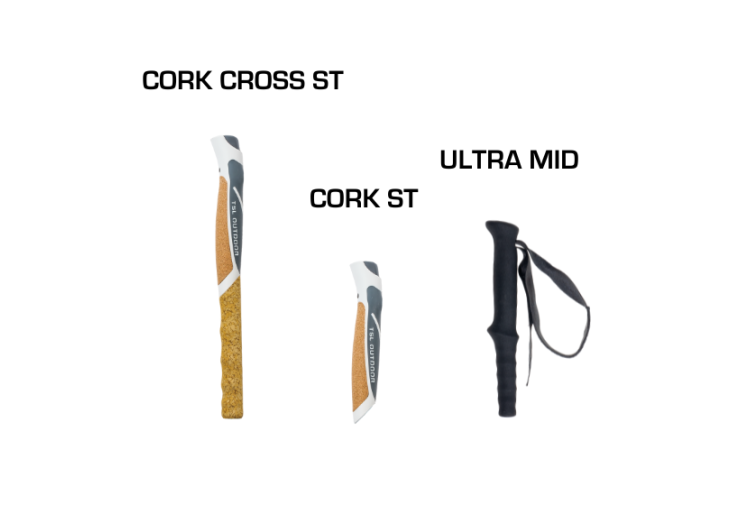 Bâtons Trail Carbon 4 Cork Cross Shadow TSL
