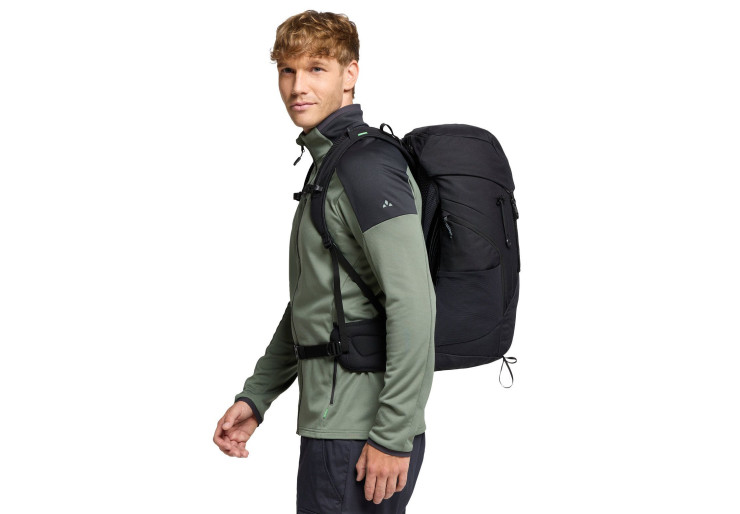 Sac à dos 65 + 12 litres Vaude Mundo 65+To Go noir