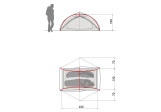 Tente de randonnée Allround Ferret XT 4P Agave Vaude