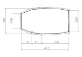Tapis de protection tente Vaude Allround Space 3P