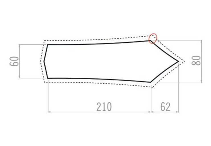 Tapis de protection tente Vaude Allround Space 3P