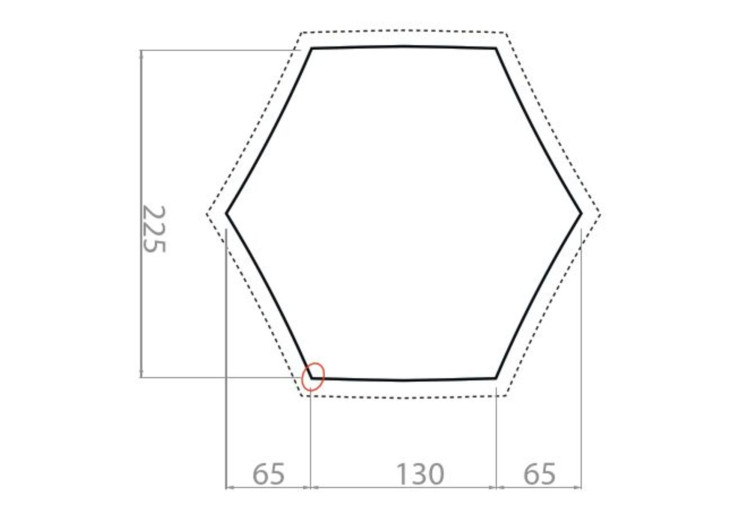 Tapis de protection tente Vaude Allround Space 3P