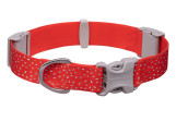 Collier pour chien imperméable Ruffwear Confluence Red Sumac (Rouge)