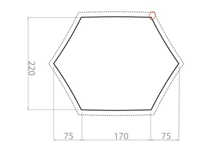 Tapis de protection tente Vaude Allround Space 3P