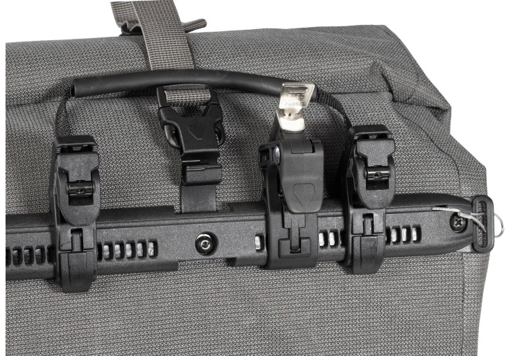 Antivol QL2-Lock pour sacoches de vélo (2 serrures à clé identique) Ortlieb