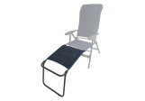 Repose-jambes pour fauteuil Ultimo Bleu Nuit Soplair