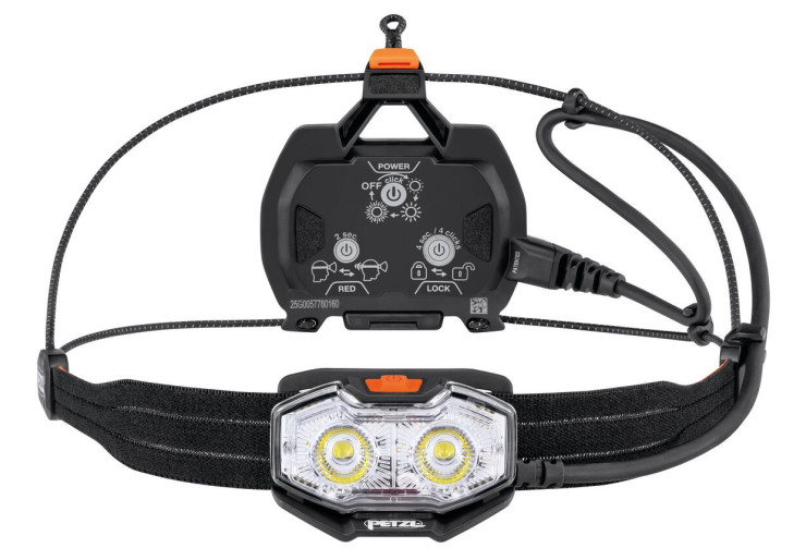 Lampe frontale Nao LT Petzl Noir / Blanc- 600 lumens