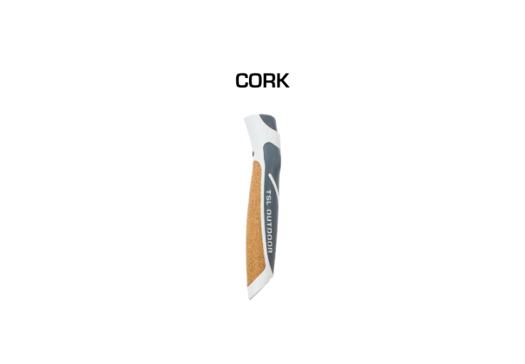 Bâtons de marche nordique TSL Tactil C70 Cork Ocean