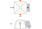 Tente de camping Wanderer Trunk Ferrino