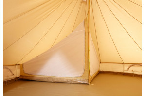 Chambre interieur 1/4 de chez Canvas Camp pour la tente Sibley 500