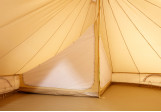 Chambre interieur 1/4 de chez Canvas Camp pour la tente Sibley 500