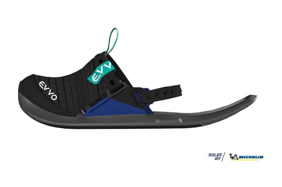 RAQUETTES À NEIGE EVVO SNOWSHOE M ROUGE (ADULTES)